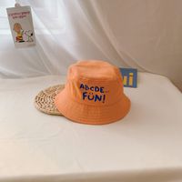 Children Unisex Korean Style Letter Embroidery Bucket Hat sku image 9