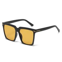 Retro Sweet Solid Color Ac Square Full Frame Sunglasses sku image 15