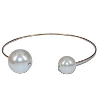1 Piece Elegant Round Alloy Pearl Plating Gold Plated Women's Choker main image 2