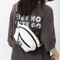 Women's Classic Style Color Block Nylon Waist Bags main image 7