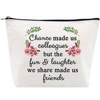 Women's Small All Seasons Canvas Letter Classic Style Square Zipper Cosmetic Bag sku image 19