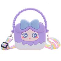 Girl's Small All Seasons Silica Gel Cute Handbag sku image 3