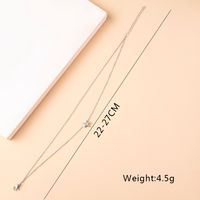 Simple Style Solid Color 304 Stainless Steel Chain Women'S Anklet main image 5