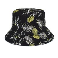 Women's Fashion Flower Printing Wide Eaves Bucket Hat sku image 46