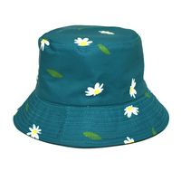 Women's Fashion Flower Printing Wide Eaves Bucket Hat sku image 50