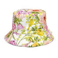 Women's Fashion Flower Printing Wide Eaves Bucket Hat sku image 51