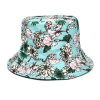 Women's Fashion Flower Printing Wide Eaves Bucket Hat sku image 52
