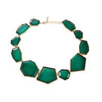 Vacation Irregular Alloy Plating Inlay Resin Gold Plated Women's Necklace sku image 4