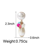 Wholesale Jewelry 1 Pair Simple Style Water Droplets Resin Resin Drop Earrings main image 6
