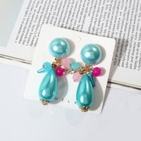 Wholesale Jewelry 1 Pair Simple Style Water Droplets Resin Resin Drop Earrings sku image 10