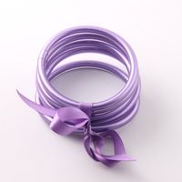 Estilo Simple Color Sólido Gel De Sílice Mujeres Brazalete Budista sku image 16