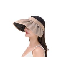 Women's Simple Style Solid Color Big Eaves Sun Hat sku image 3