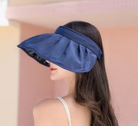 Women's Simple Style Solid Color Big Eaves Sun Hat sku image 4