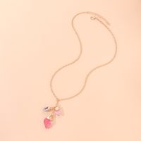 Wholesale Jewelry Lady Colorful Artificial Crystal Alloy Pendant Necklace main image 3