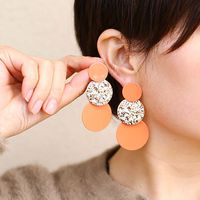 1 Pair Simple Style Geometric Alloy Plating Women's Drop Earrings main image 4