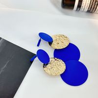 1 Pair Simple Style Geometric Alloy Plating Women's Drop Earrings sku image 4