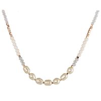 1 Piece Simple Style Round Beaded Pearl Women's Necklace main image 3