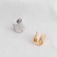 1 Piece Simple Style Geometric Alloy Plating Women's Ear Clips main image 4