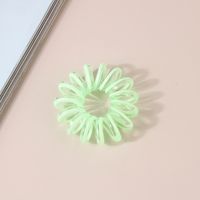 Lady Solid Color Plastic Pearl Hair Tie 1 Piece sku image 1