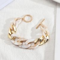 1 Piece Simple Style Color Block Resin Women's Bracelets sku image 2