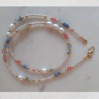 1 Stück Einfacher Stil Runden Imitationsperle Perlen Frau Halskette main image 1