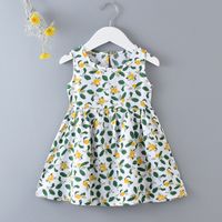 Princess Flower Polyester Girls Dresses main image 5