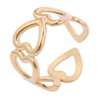 1 Piece Lady Heart Shape Metal Wholesale Open Ring sku image 2