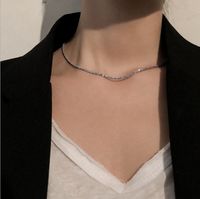 1 Piece Simple Style Solid Color Alloy Plating Women's Choker main image 2