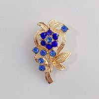 Glam Geometric Alloy Inlay Artificial Pearls Rhinestones Women's Brooches sku image 7