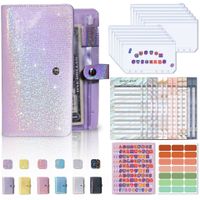 Creative Starry A6 Loose-leaf Stationery Accounting Notebook 1 Piece main image 1