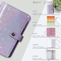Creative Starry A6 Loose-leaf Stationery Accounting Notebook 1 Piece main image 2