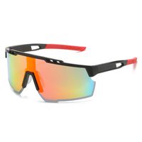 Sports Geometric Pc Special-shaped Mirror Full Frame Sports Sunglasses sku image 1