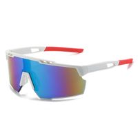 Sports Geometric Pc Special-shaped Mirror Full Frame Sports Sunglasses sku image 7