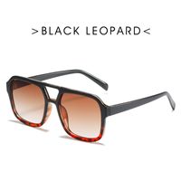 Vintage Style Solid Color Ac Square Full Frame Women's Sunglasses main image 2
