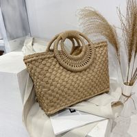 Women's Large Spring&summer Straw Vacation Straw Bag main image 1