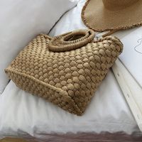 Women's Large Spring&summer Straw Vacation Straw Bag main image 5