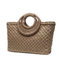 Women's Large Spring&summer Straw Vacation Straw Bag main image 6