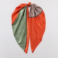 Women's Simple Style Color Block Satin Scarves & Gloves sku image 2