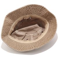 Unisex Simple Style Solid Color Wide Eaves Bucket Hat main image 2