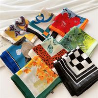 Women's Elegant Color Block Polyester Printing Scarves & Gloves main image 3