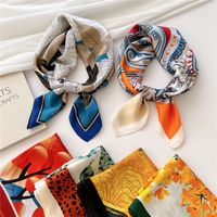 Women's Elegant Color Block Polyester Printing Scarves & Gloves main image 2