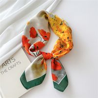 Women's Elegant Color Block Polyester Printing Scarves & Gloves sku image 15