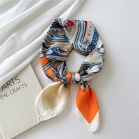 Women's Elegant Color Block Polyester Printing Scarves & Gloves sku image 21