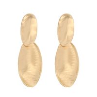 Wholesale Jewelry 1 Pair Retro Oval Alloy Ear Studs main image 6