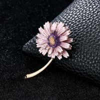 Romantisch Blume Legierung Inlay Künstliche Perlen Strasssteine Frau Broschen sku image 7