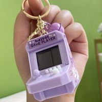 1 Piece Cute Game Console Plastic Unisex Bag Pendant Keychain sku image 5