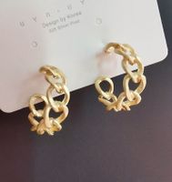 Wholesale Jewelry 1 Pair Elegant Geometric Alloy Ear Studs sku image 2