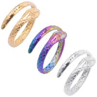 Wholesale 1 Piece Retro Snake Stainless Steel Open Ring main image 2