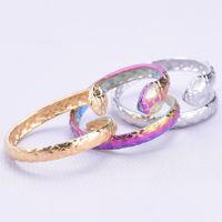 Wholesale 1 Piece Retro Snake Stainless Steel Open Ring main image 3