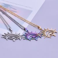 1 Piece Retro Devil's Eye Stainless Steel Plating Jewelry Accessories main image 3